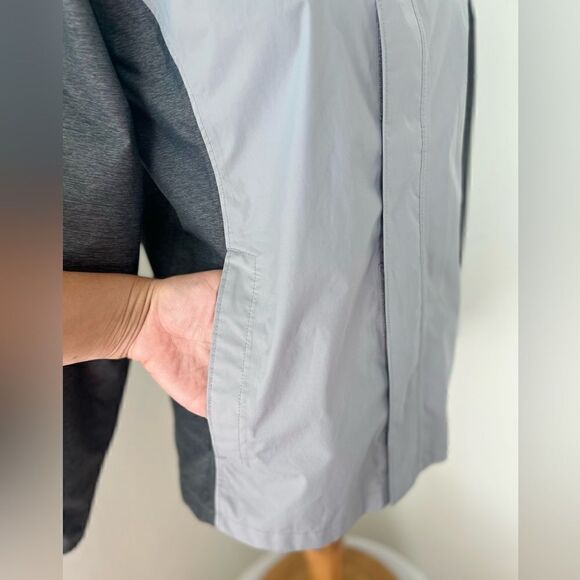 NORTH FACE GIRL’S JACKET GREY SIZE LARGE - Picture 3 of 9